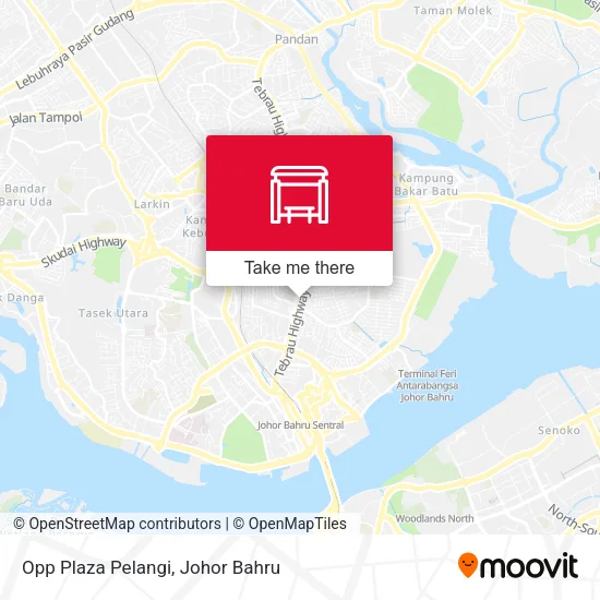 Opp Plaza Pelangi map