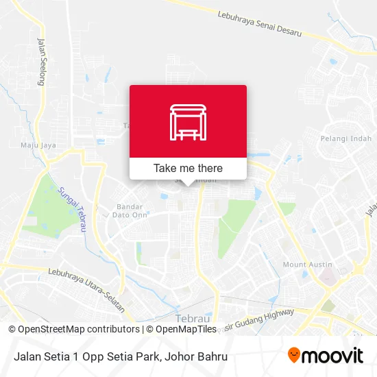 Jalan Setia 1 Opp Setia Park map