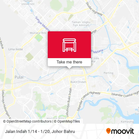 Jalan Indah 1/14 - 1/20 map