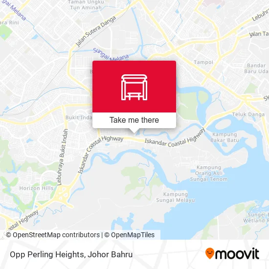 Opp Perling Heights map