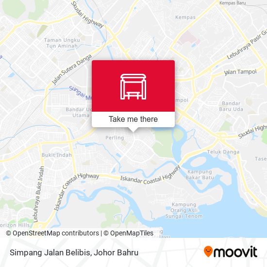 Simpang Jalan Belibis map