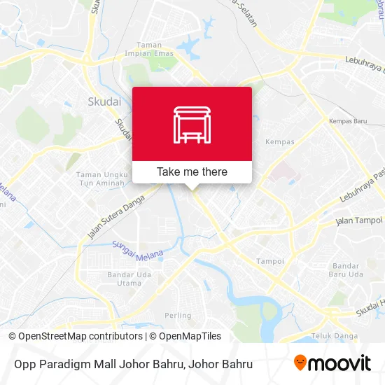 Opp Paradigm Mall Johor Bahru map