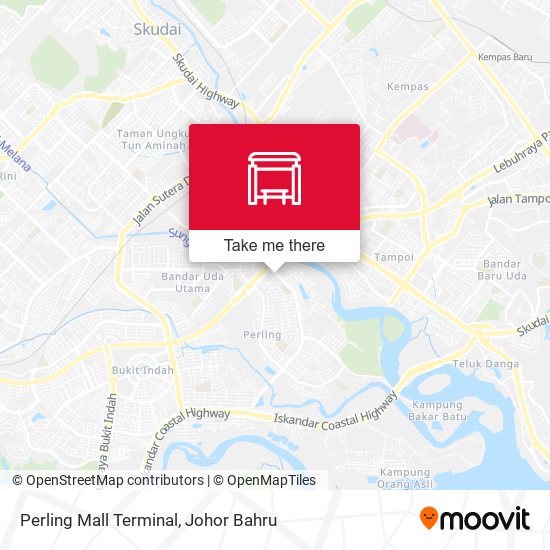 Perling Mall Terminal map