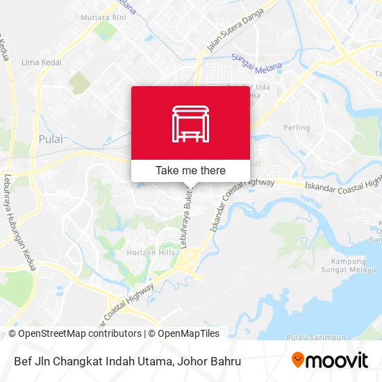 Bef Jln Changkat Indah Utama map