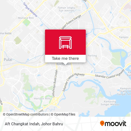 Aft Changkat Indah map