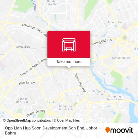 Opp Lian Hup Soon Development Sdn Bhd map