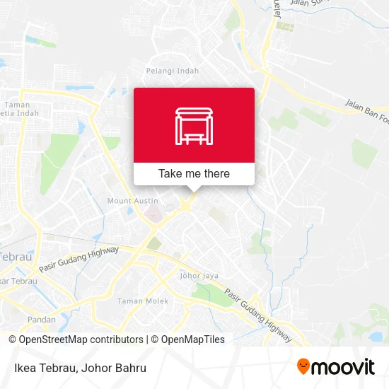 Ikea Tebrau map