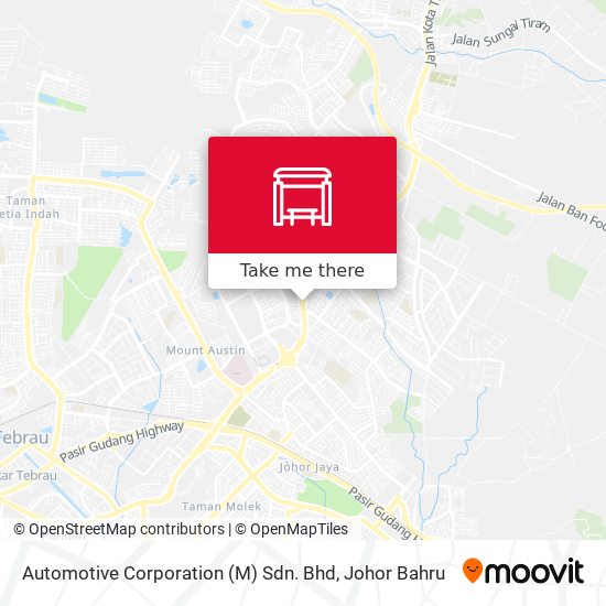 Automotive Corporation (M) Sdn. Bhd map