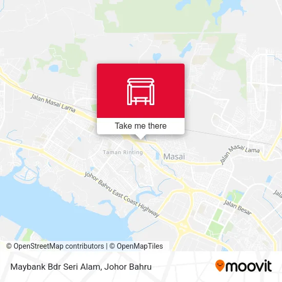 Maybank Bdr Seri Alam map