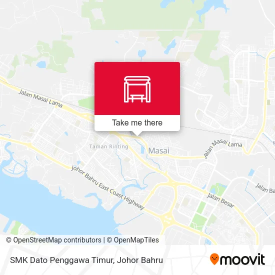 SMK Dato Penggawa Timur map