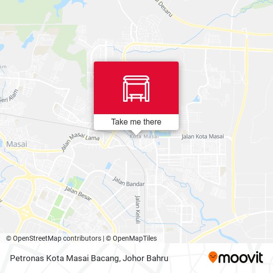 Petronas Kota Masai Bacang map