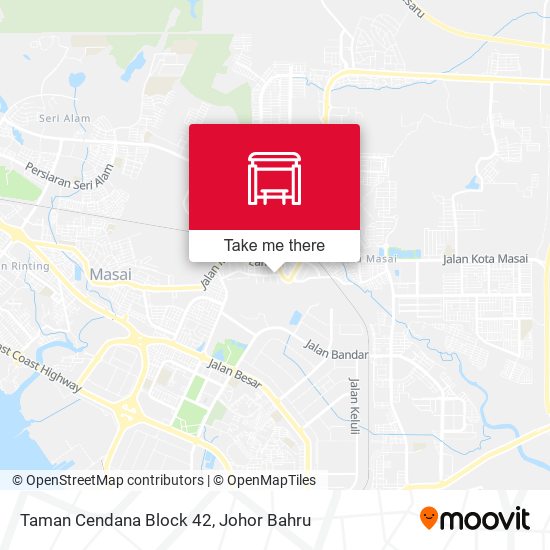 Opp Dewan Taman Cendana map