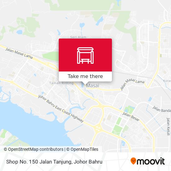 Shop No. 150 Jalan Tanjung map