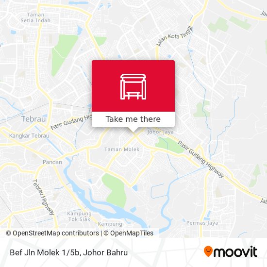 Bef Jln Molek 1/5b map