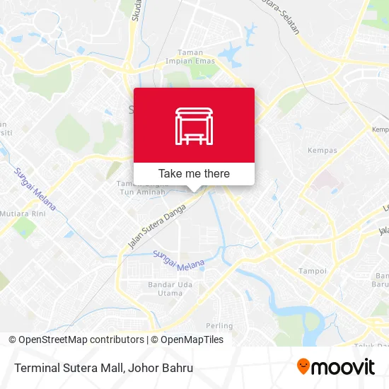 Terminal Sutera Mall map