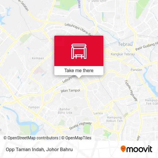 Opp Taman Indah map