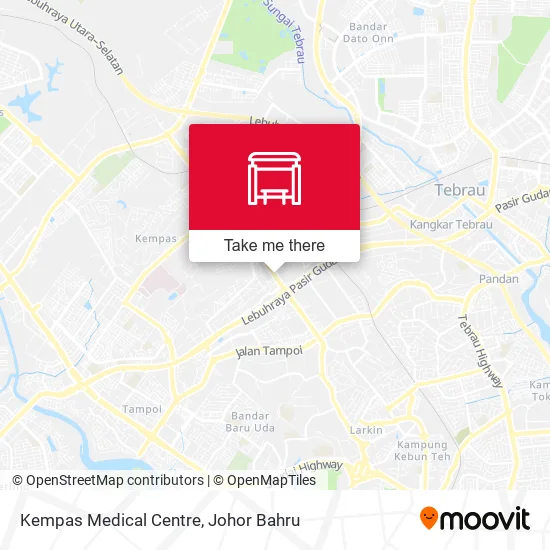 Kempas Medical Centre map