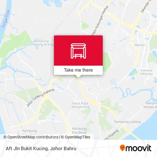 Aft Jln Bukit Kucing map