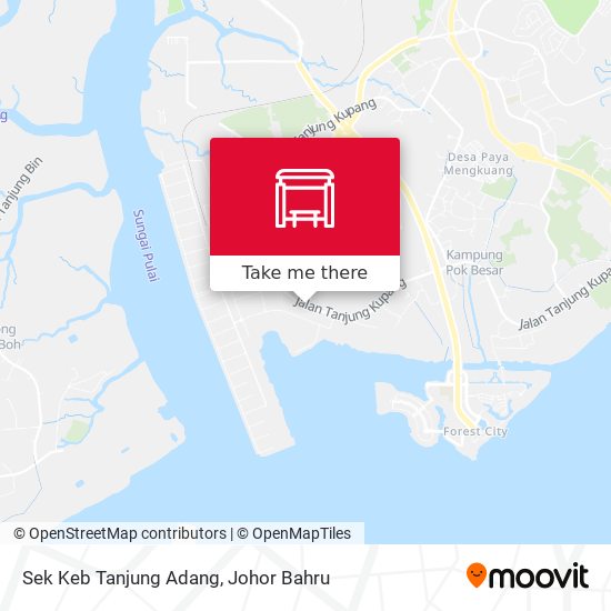 Sek Keb Tanjung Adang map