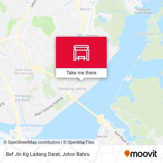 Bef Jln Kg Ladang Darat map