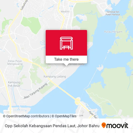 Opp Sekolah Kebangsaan Pendas Laut map