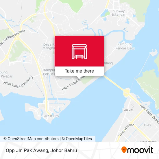 Opp Jln Pak Awang map