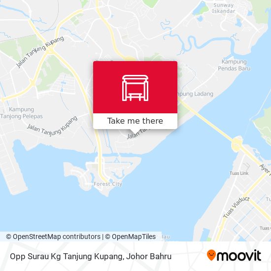 Opp Surau Kg Tanjung Kupang map