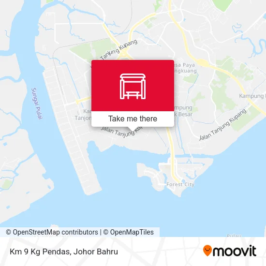 Km 9 Kg Pendas map
