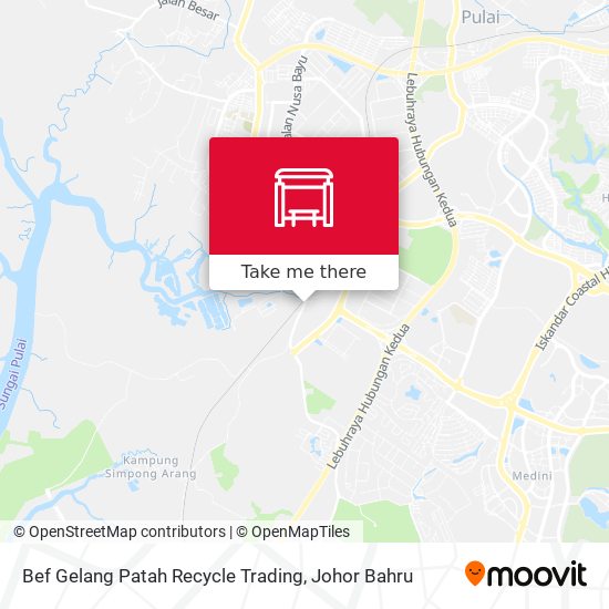 Bef Gelang Patah Recycle Trading map