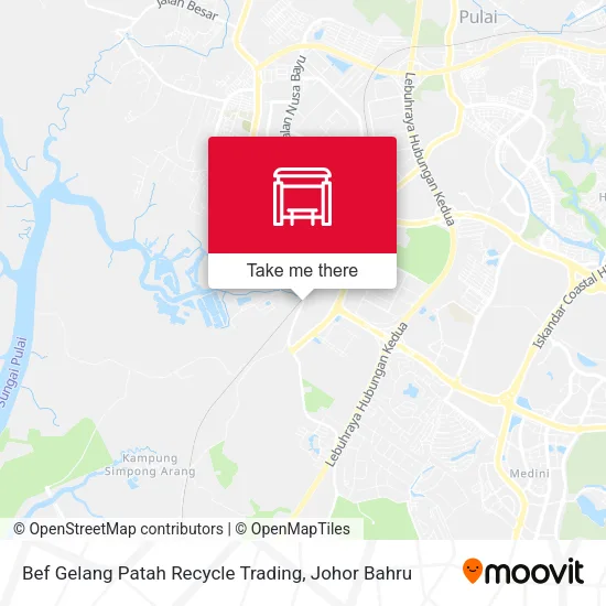 Bef Gelang Patah Recycle Trading map