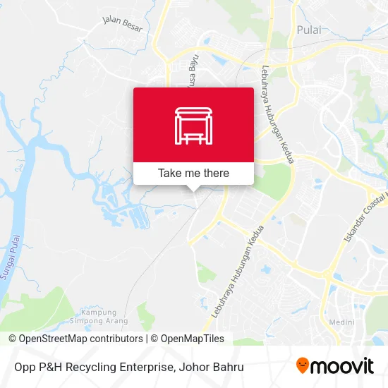 Opp P&H Recycling Enterprise map