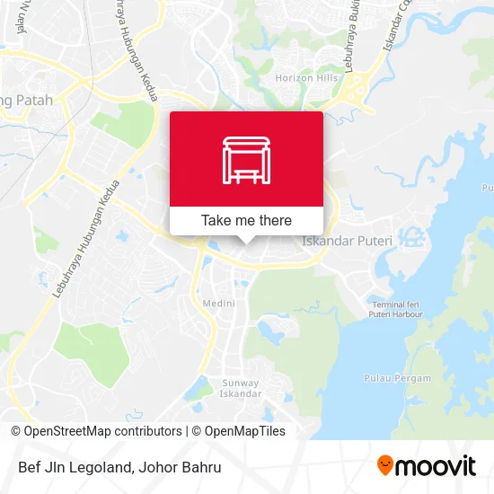 Bef Jln Legoland map