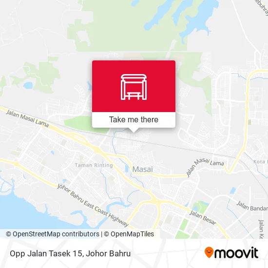 Opp Jalan Tasek 15 map