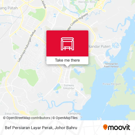 Bef Persiaran Layar Perak map