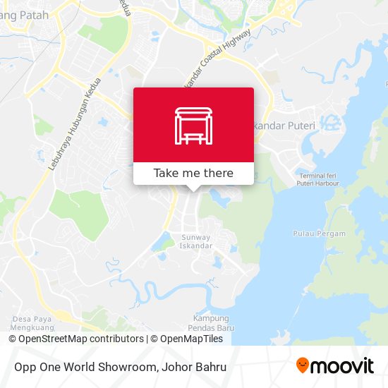 Opp One World Showroom map