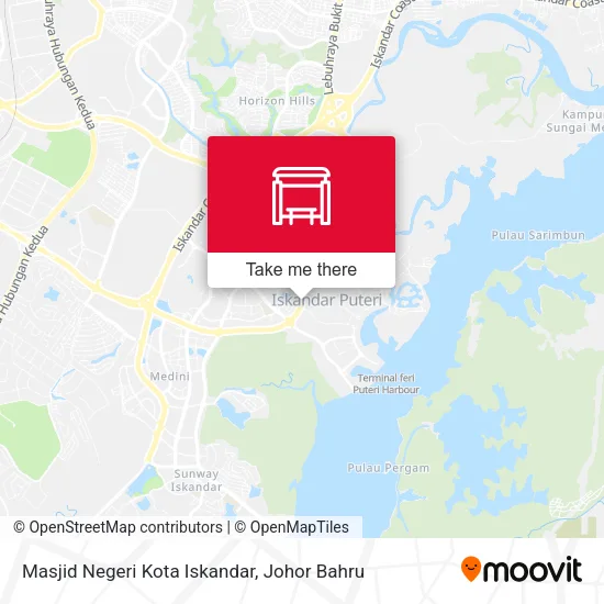 Masjid Negeri Kota Iskandar map