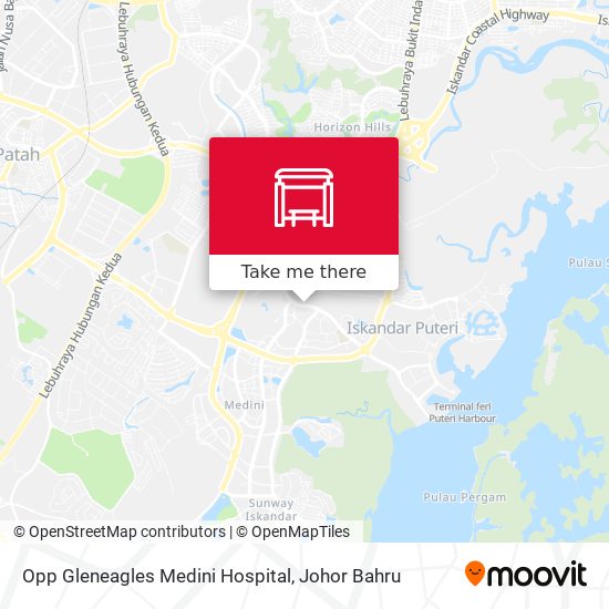 Opp Gleneagles Medini Hospital map