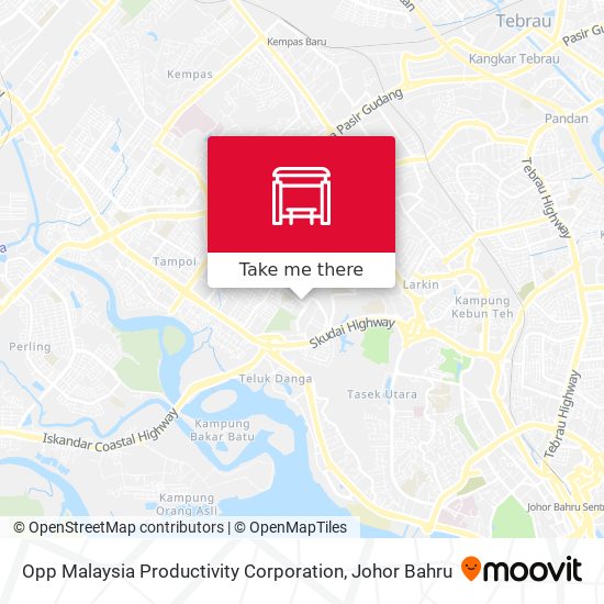 Opp Malaysia Productivity Corporation map
