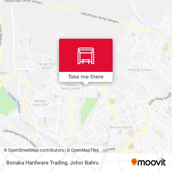 Bonaka Hardware Trading map