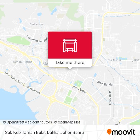 Sek Keb Taman Bukit Dahlia map
