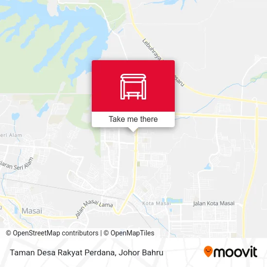 Taman Desa Rakyat Perdana map