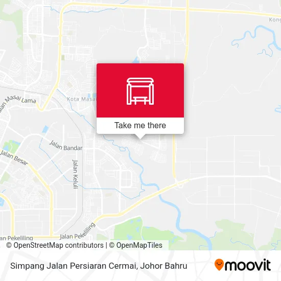 Simpang Jalan Persiaran Cermai map