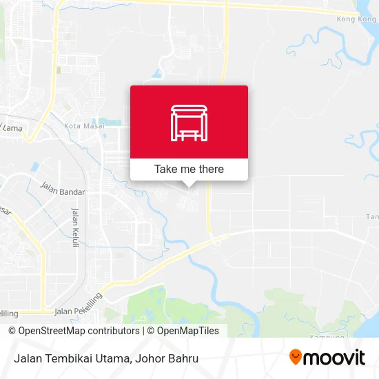 Jalan Tembikai Utama map