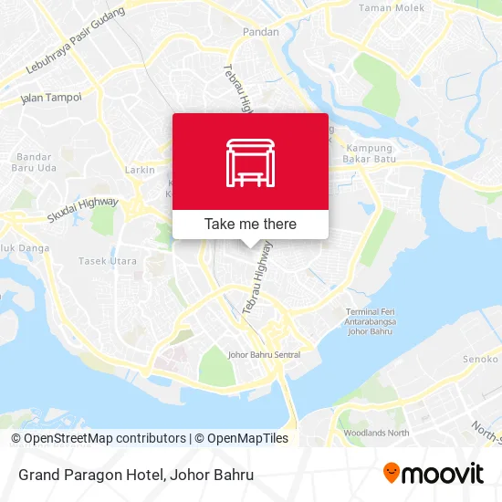 Grand Paragon Hotel map