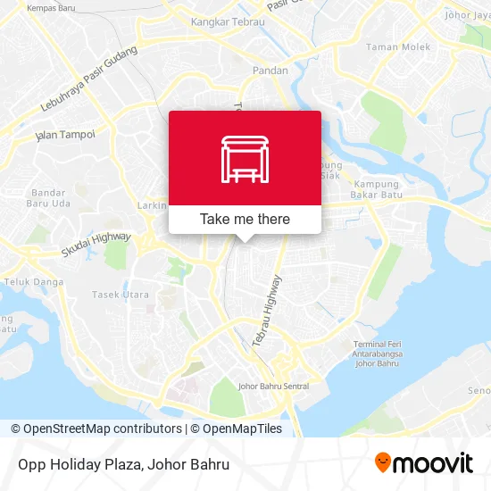 Opp Holiday Plaza map