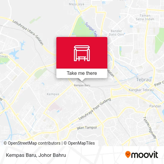 Kempas Baru map