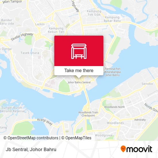 Jb Sentral map