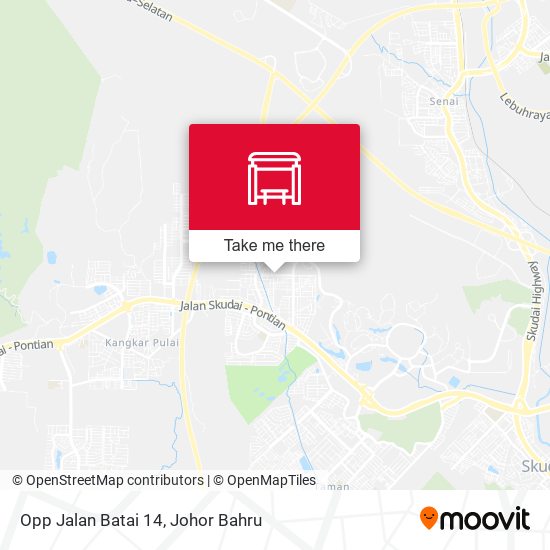 Opp Jalan Batai 14 map