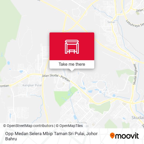 Medan Selera Taman Sri Pulai map