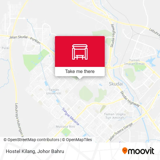 Hostel Kilang map